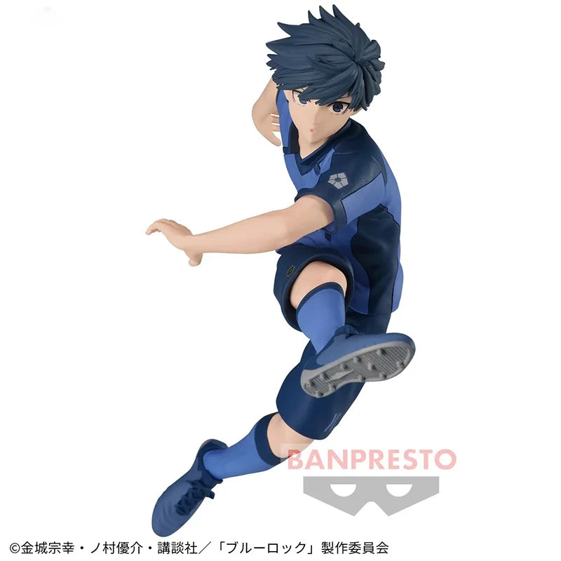 Bandai Original Banpresto Blue Jail Isagi Yoichi Bachira Meguru Chigiri Hyoma Nagi Seishiro Anime Model Figures Collect Toys