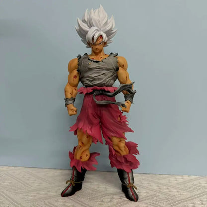 Dragon Ball Series Super Saiyan Goku High-Quality Pvc Figure Toys Combat Posture Model Collect Decoration Anime Birthday Gifts