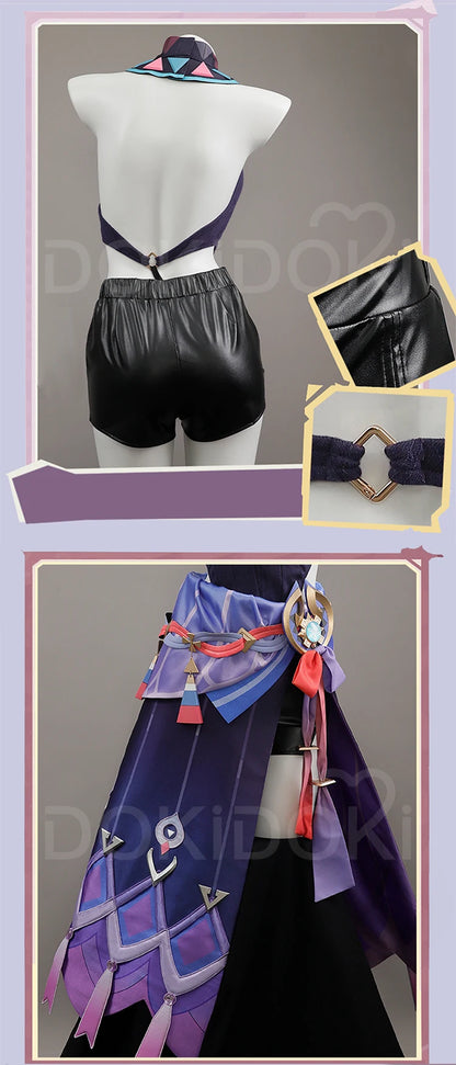 Citlali Cosplay Costume Game Genshin Impact DokiDoki-R Natlan Women Dress Citlali Headwear Cosplay Costume Halloween