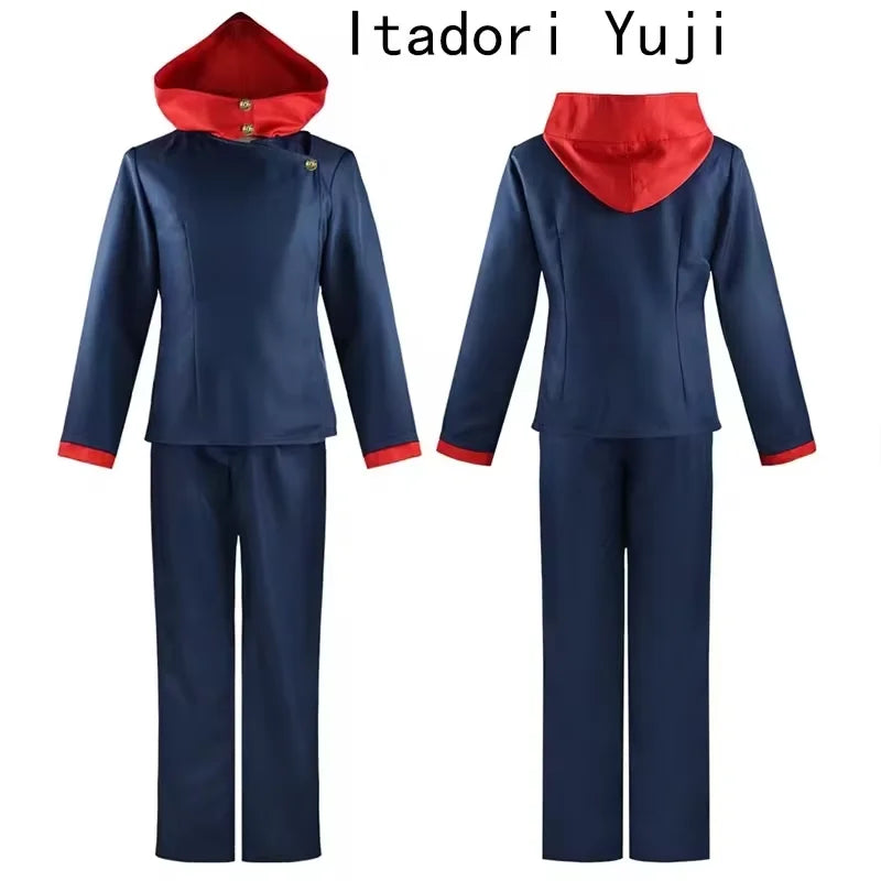 HOMCHEE Trends Itadori Yuji Cosplay Set Adult Cotton Polyester