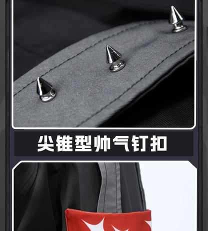 Zenless Zone Zero Komano Manato Cosplay Costume Wig Uniform Ears Spook Shack Halloween Party for Women Men Girls Role Play Props