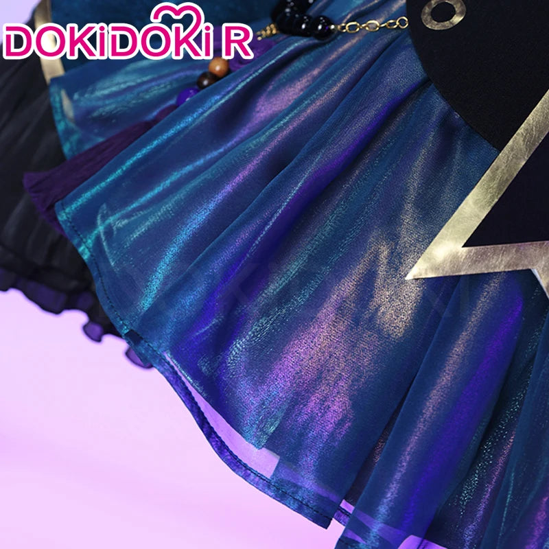 Mikuu Zombie Cosplay Costume DokiDoki-R Women Cute Zombie Dress Chinese Vampire Costume Mikku Halloween