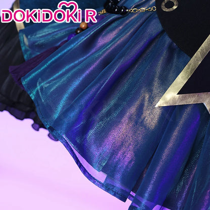 Mikuu Zombie Cosplay Costume DokiDoki-R Women Cute Zombie Dress Chinese Vampire Costume Mikku Halloween