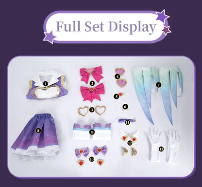 Juno Kiriko Cosplay Costume Game Cosplay【XS-2XL】DokiDoki-R Women Costume Magic Girl Juno Cosplay Plus Size Halloween