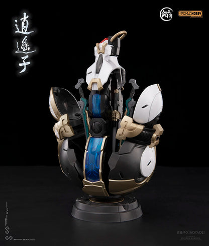 In Stock MJZ Model XIAO YAO ZI Toy XIAOYAOZI Assembly Model Kit Alloy Skeleton Action Figure Mecha Robot Gifts