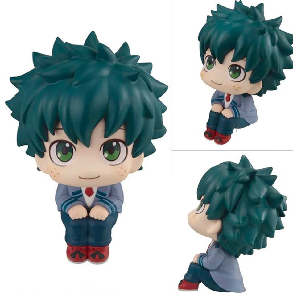 My Hero Academia Chibi PVC Figurines Tomura Shigaraki Izuku Midoriya Katsuki Bakugo Collectible Toy Model