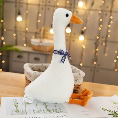 32-90cm Cute Duck Plush Toy Stuffed Animal Big Goose Dolls Large Soft Sleeping Hug Pillow Girl Xmas Birthday Gift