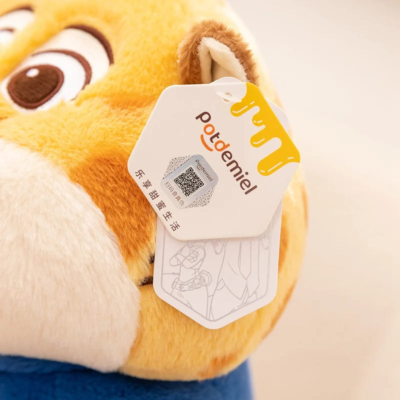 Cartoon Zootopia Judy Plush Toy Soft Stuffed Anime Animal Doll Nick Doll Ornaments Children Sleeping Pillow Cushion Couple Gifts