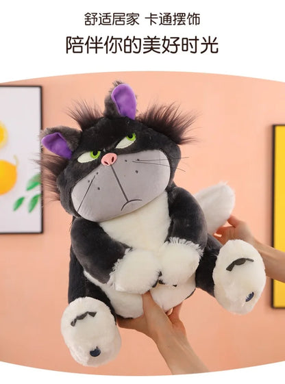 30-60cm Genuine Disney Lucifer Plush Toy Kawaii Stuffed Animal Plush Toys Japan Figaro Cinderella's Cat kids girl Birthday Gifts