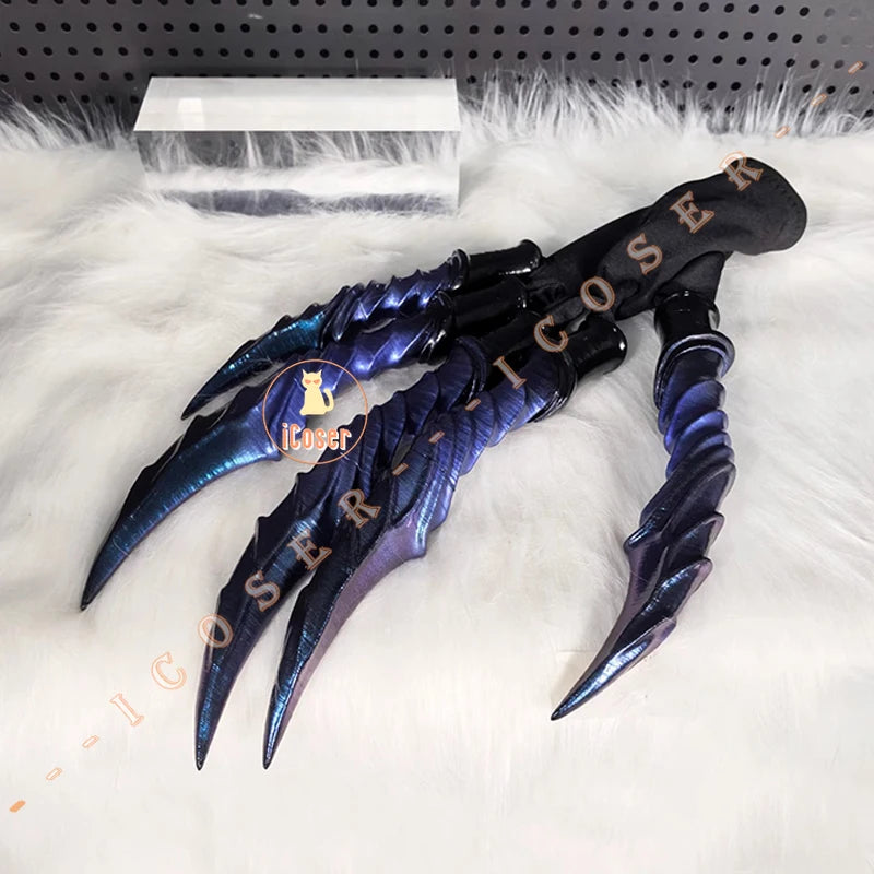 Anime Movies Nezha 2 Ao Run Cosplay Weapons Nail Props Rift Claw Tearing Space Prop Nezha Mo Tong Nao Hai Halloween Party Gifts