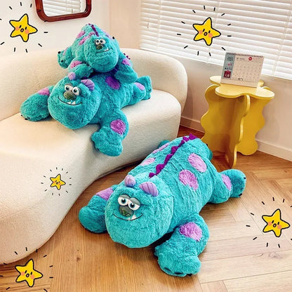 130cm Big Size Disney James P. Sullivan Cartoon Anime Plush Stuffed Doll Room Plushies Pillow Ornaments Children's Holiday Gifts