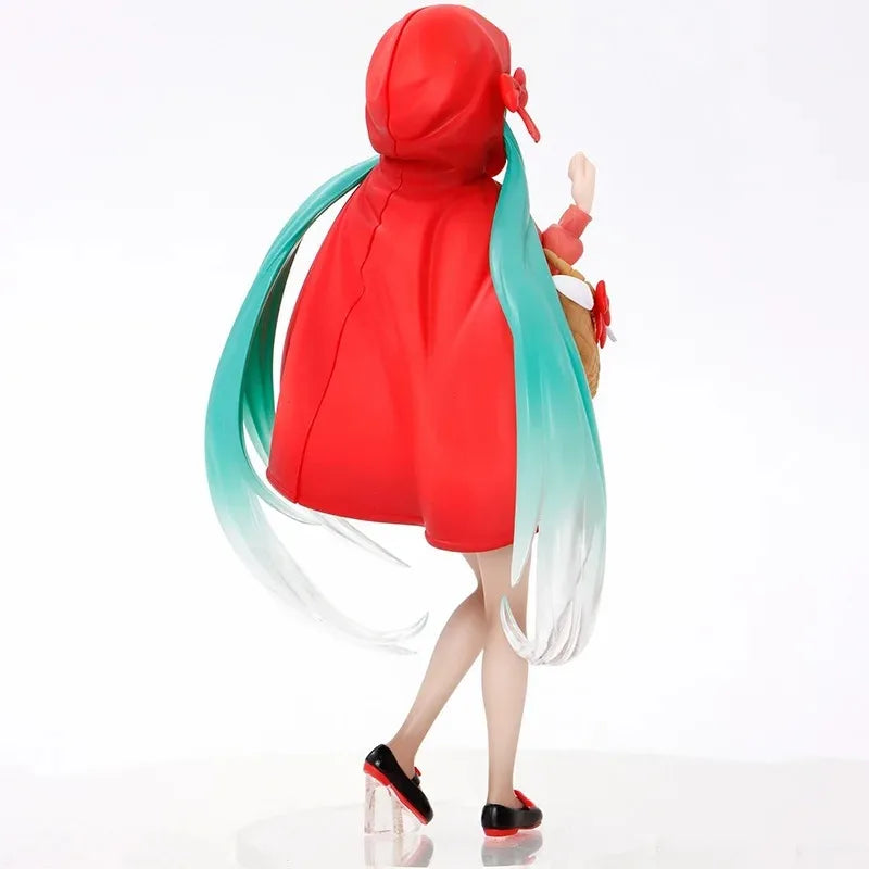 Bandai Hatsune Miku Wonderland Little Red Riding Hood 18CM PVC Model