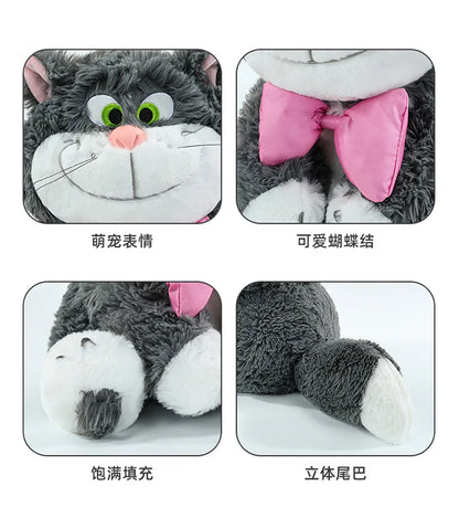 50/60/80cm Super Big Size Lucifer Disney Kawaii Anime Plush Stuffed Doll Cartoon Decoration Plush Pillow Children's Holiday Gift