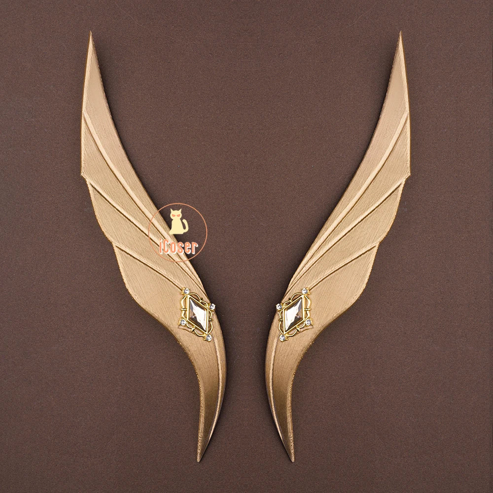 Genshin Impact Nefer Cosplay Costume Wig Dress Uniform Outfit Headwear Carnival Halloween Party for Women Girls Accessory iCoser