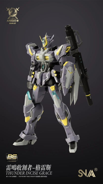 SNAA 1/144 THUNDER INCISE GRACE Series Action Figure High Detail Articulated Figurine Desktop Decor Assembly Model Toy Boy Gifts