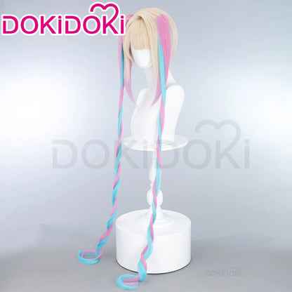 IN STOCK KAngel / Ame-chan Cospaly Wig Game NEEDY GIRL OVERDOSE Cosplay DokiDoki Halloween NEEDY GIRL OVERDOSE Cute Wig Free Cap