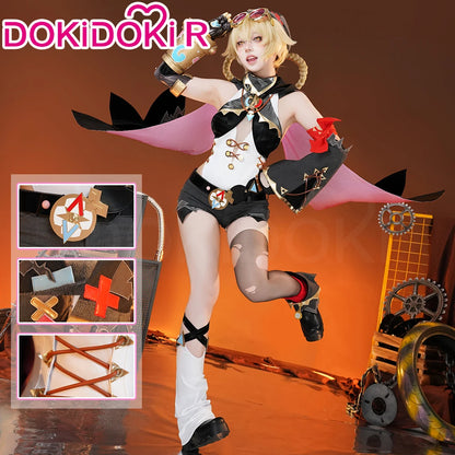 Jahoda Cosplay Costume Genshin Impact Song of the Welkin Moon DokiDoki-R Nod-Krai Jahoda Women Cute Costume Halloween