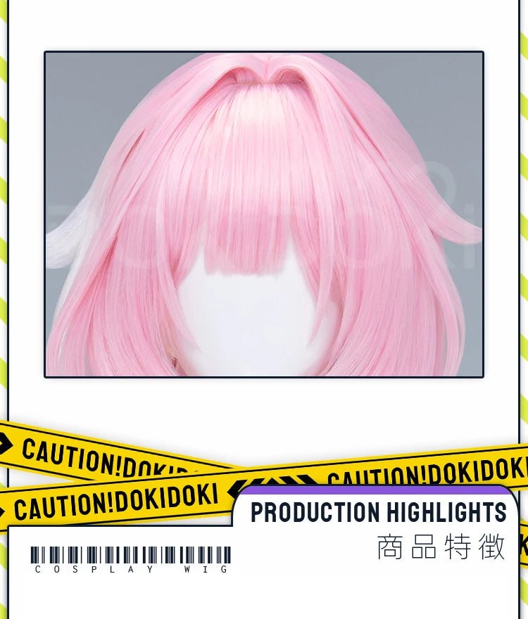 IN STOCK Evernight Cyrene Dan Heng Wig Game Honkai: Star Rail DokiDoki Dan Heng Permansor Terrae Horns Cyrene 120cm Wig