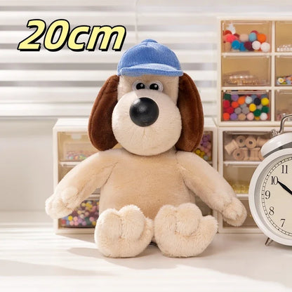 Cartoon Soft Wallace Gromit Plushies Black Penguin Stuffed Anime Cute Dog Stuffed Dolls Backpack Pendant Key Chain Cuddly Pillow