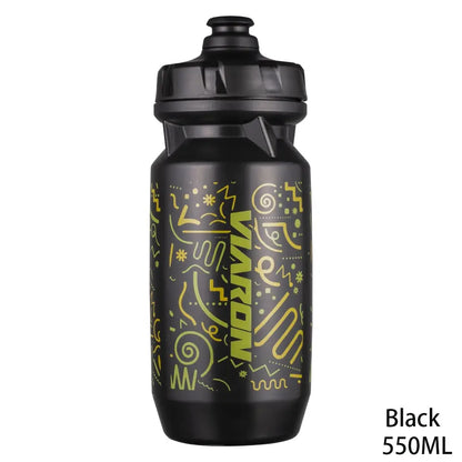 Viaron 550ml Leak-Proof Bicycle Water Bottle for Road Cycling Sports Fitness Running and Riding with Bike Cage
