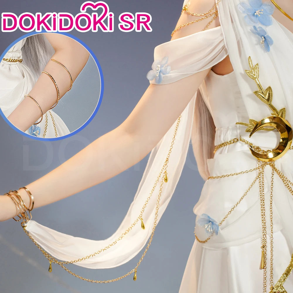 IN STOCK Frieren Cosplay Doujin Costume Anime Frieren: Beyond Journey's End DokiDoki-SR Women Witch Dress Frieren Oracle Wig