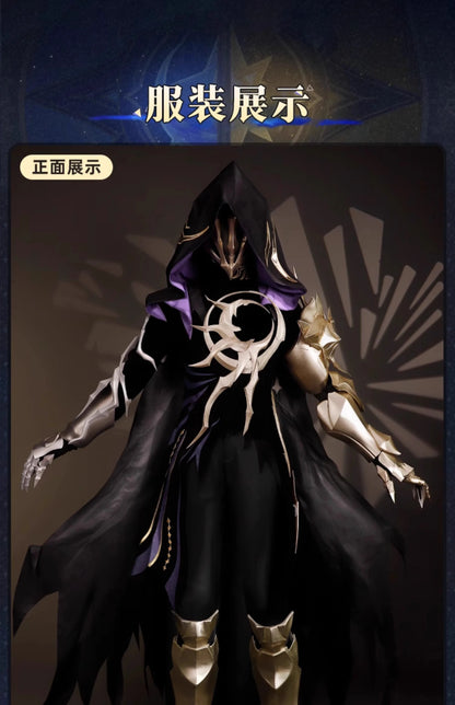 iCoser Honkai Star Rail Flame Reaver Cosplay Costume Uniform Cloak Ember Raider Mask Festival Halloween Party for Women Girls