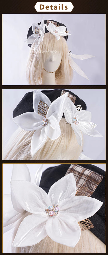 IN STOCK UWOWO Traveler Lumine Cosplay Game Genshin Impact Traveler Lumine Detective Cosplay Costume Halloween Costumes