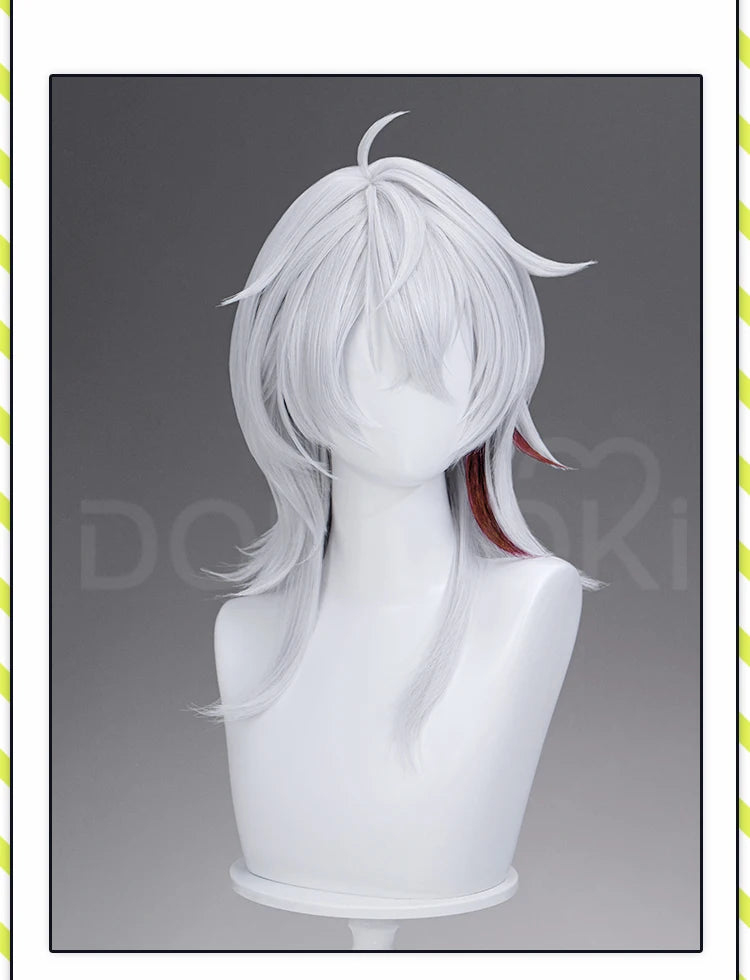 IN STOCK Luuk Hcrsscn Galbrenr Zani Ciaccona Camellya Scar Danjin Youhu Wig Game Wuthering Waves DokiDoki Women Men Wig Free Cap