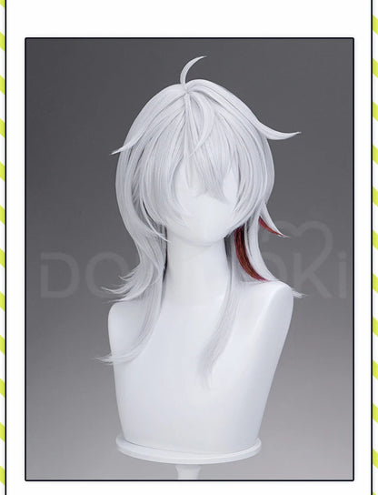 IN STOCK Luuk Hcrsscn Galbrenr Zani Ciaccona Camellya Scar Danjin Youhu Wig Game Wuthering Waves DokiDoki Women Men Wig Free Cap