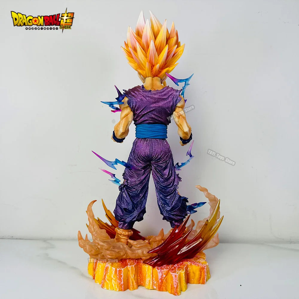Hot Dragon Ball Z Anime Figure Son Gohan Action Figurine Super Saiyan 2 Cell Game Children Toys Son Goku  Gift