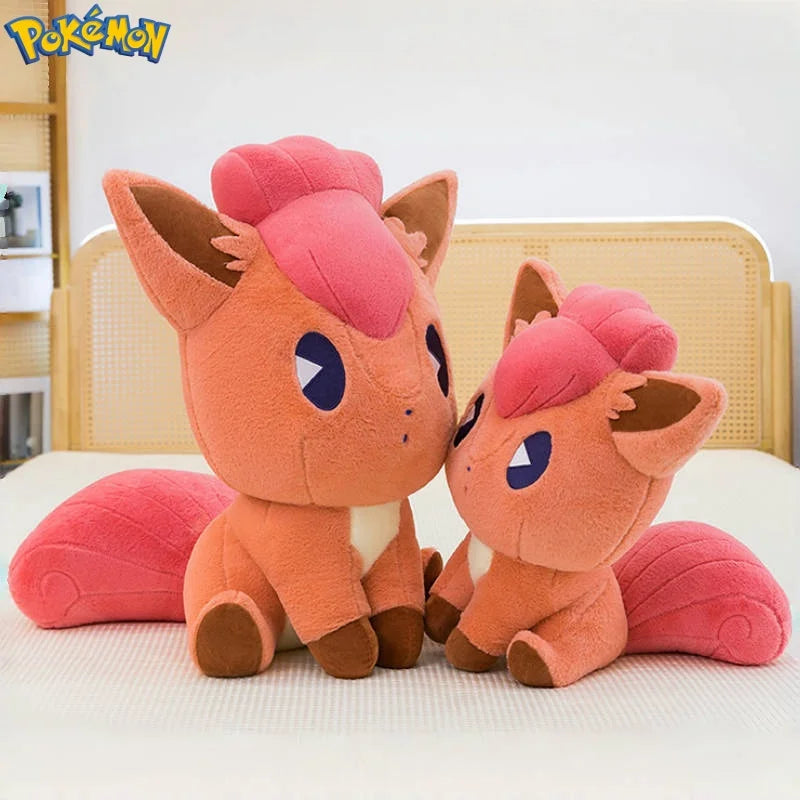 35/45/65CM Big Size Pokemon Vulpix Plushies Cartoon Anime Peluche Stuffed Animal Comfortable Soft Doll Kawaii Ornament Gifts