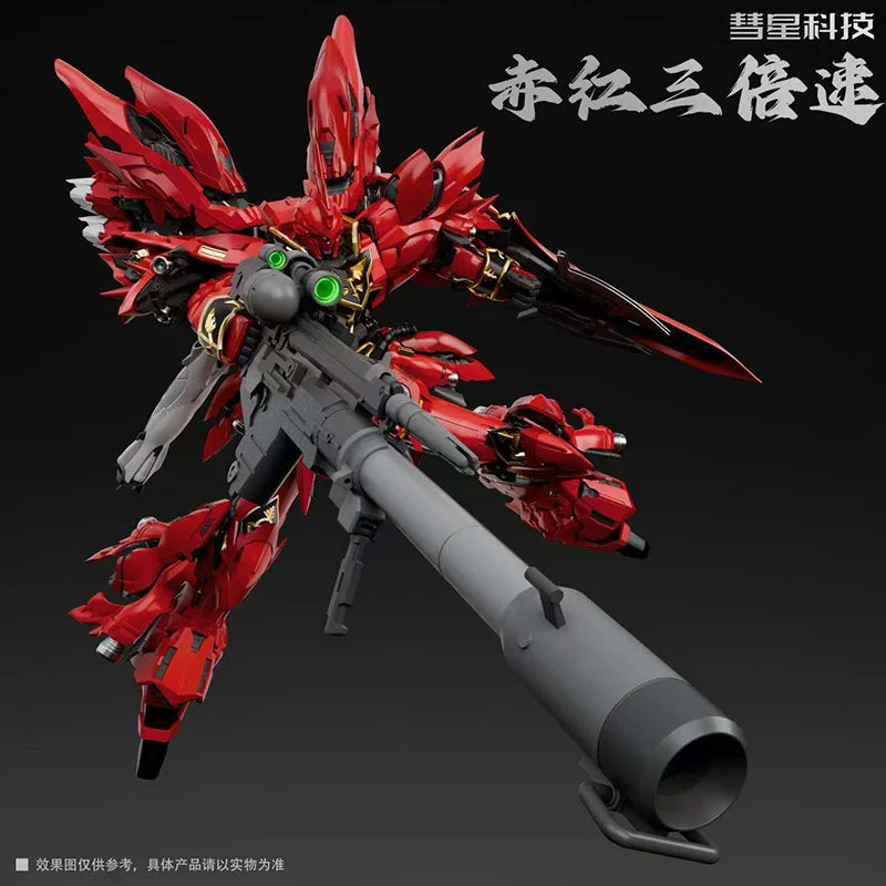 COMET Model MSN-06S The Red Comet MG 1/100 Sinanju GK Sytle Assembly Model Kit Plastic Model Kits Action Figure Toy