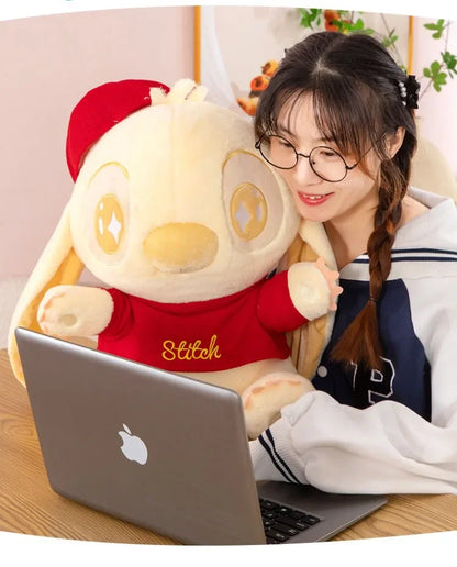 35/60CM Disney Lilo & Stitch Doll Cartoon Plush Toy Cute Anime Soft Stuffed Kawaii Golden Stich Plushie Kids Birthday Gifts