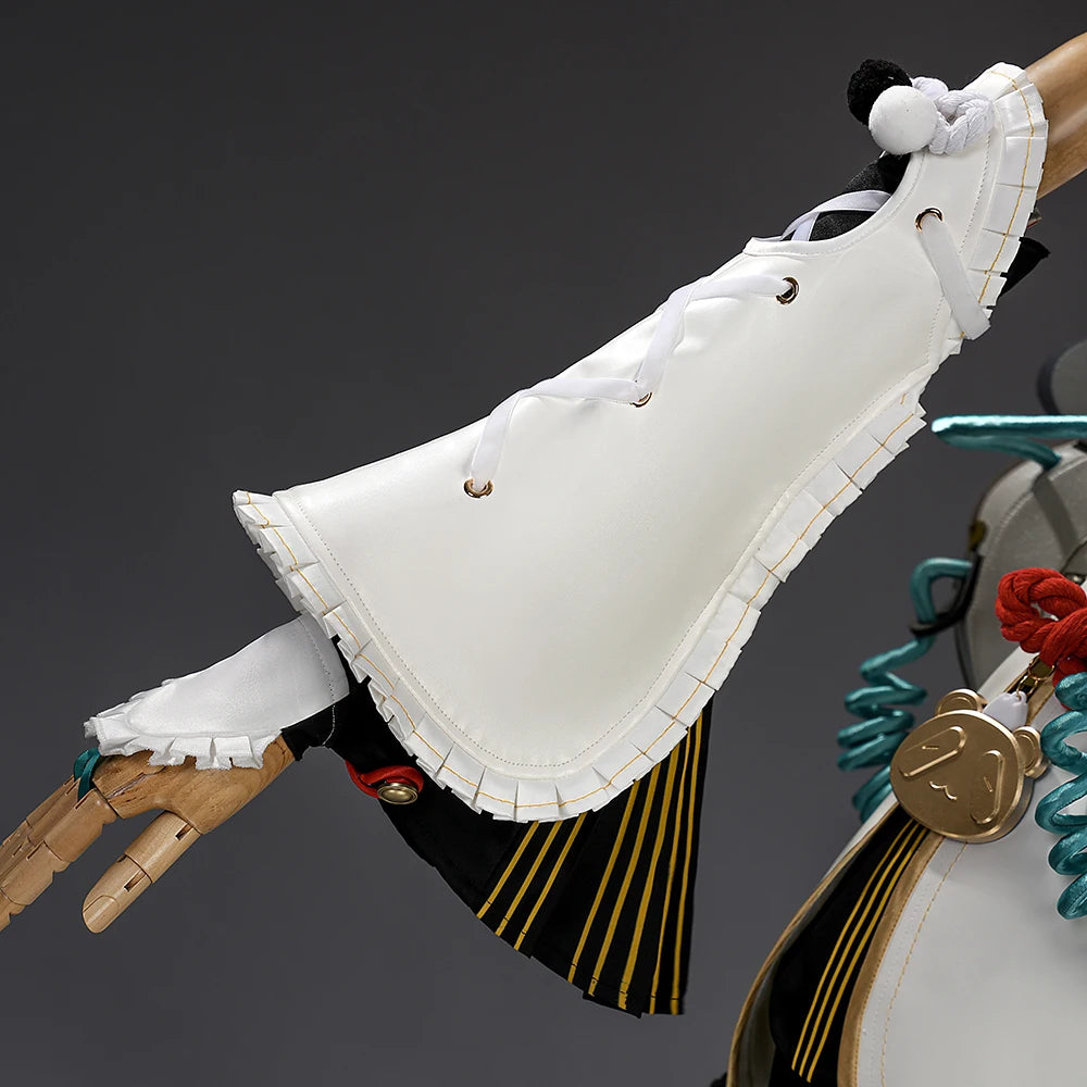 Zenless Zone Zero Dialyn Cosplay Costume Wig Uniform Earrings Headwear Krampus Compliance Authority Halloween Party for Women