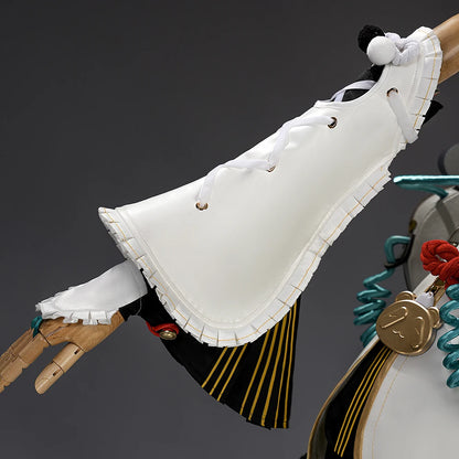 Zenless Zone Zero Dialyn Cosplay Costume Wig Uniform Earrings Headwear Krampus Compliance Authority Halloween Party for Women