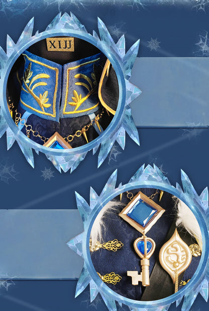 UWOWO Collab Series Game Identity V Prison Warden Hermit Alva Lorenz Cosplay Costume