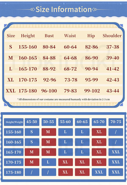 Dahlia Cosplay Costume Game Genshin Impact【S-2XL】DokiDoki-R Mondstadt Dahlia Cosplay Men Costume Halloween Plus Size