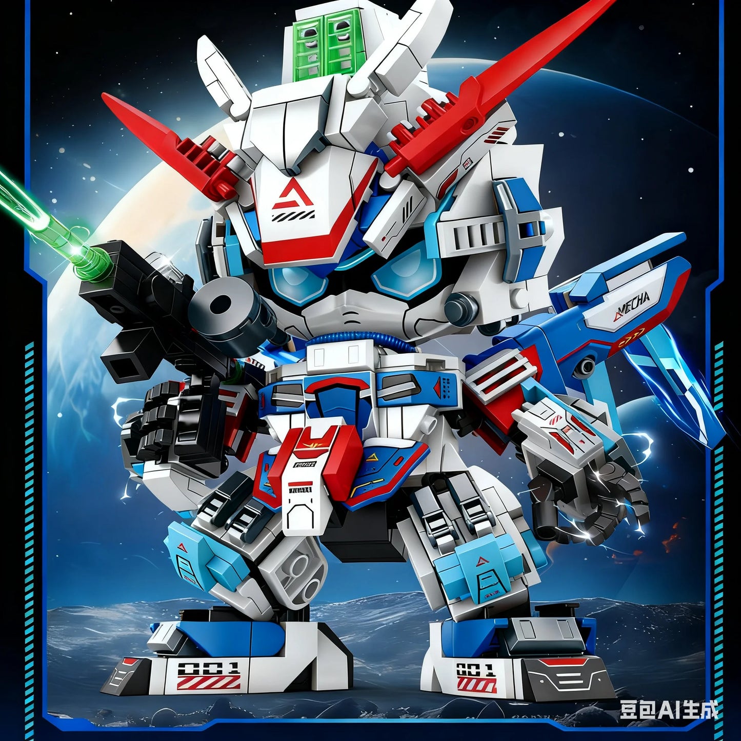 2025 STEM Building Blocks Kit, DIY Mecha Robot Model Educational Construction Toys for Kids Ages 8-12, Creative Birthday Gift