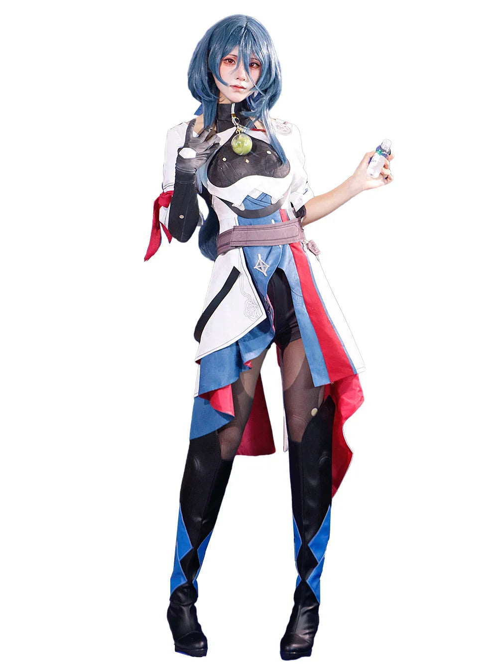 Honkai Star Rail Natasha Cosplay Costume Set Polyester - C1W1 / M