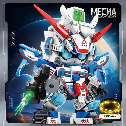 2025 STEM Building Blocks Kit, DIY Mecha Robot Model Educational Construction Toys for Kids Ages 8-12, Creative Birthday Gift