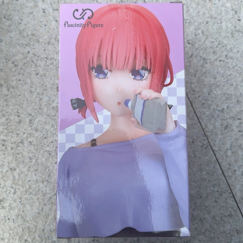 Bandai Fukuya Fascinity The Quintessential Quintuplets Ichika Nino Miku Yotsuba Itsuki 17CM PVC Model