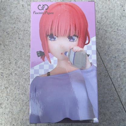 Bandai Fukuya Fascinity The Quintessential Quintuplets Ichika Nino Miku Yotsuba Itsuki 17CM PVC Model