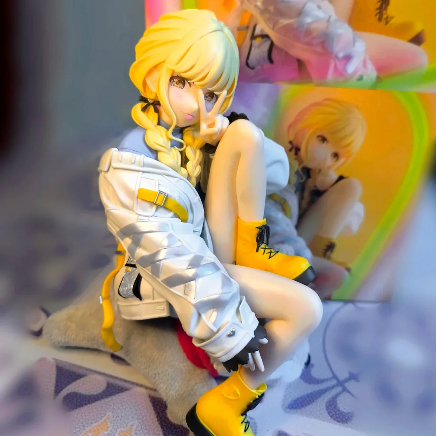 Noodle Stopper Figurine | The Idolmaster Cinderella Girls - Kotone Fujita Cute Bishoujo | Desktop Decoration & Fan Collection