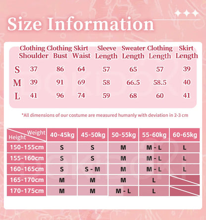 IN STOCK Kuriyama Mirai Cosplay Costume Anime Kyoukai no Kanata DokiDoki-SR Women Cute Uniform Dress Mirai Cosplay