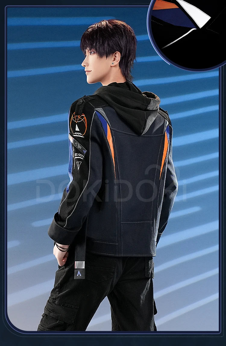 IN STOCK Caleb Centrifugal Drift Cosplay Costume Game Love and Deepspace DokiDoki-SR Men Daily Jacket Xia Yizhou Caleb Cosplay