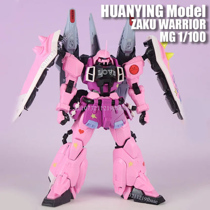 HUANYING Model ZAKU WARRIOR MG 1/100 Live Concert Ver. Assembly Model Kit Action Figures Plastic Model Kits Toy Gift