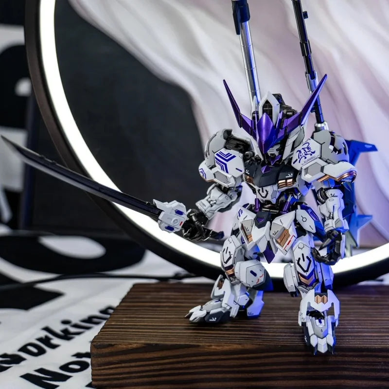 MGSD Barbatos G08A Black Tortoise Mecha Warrior Action Figure Model Toy with Detachable Parts High Detail Collectible