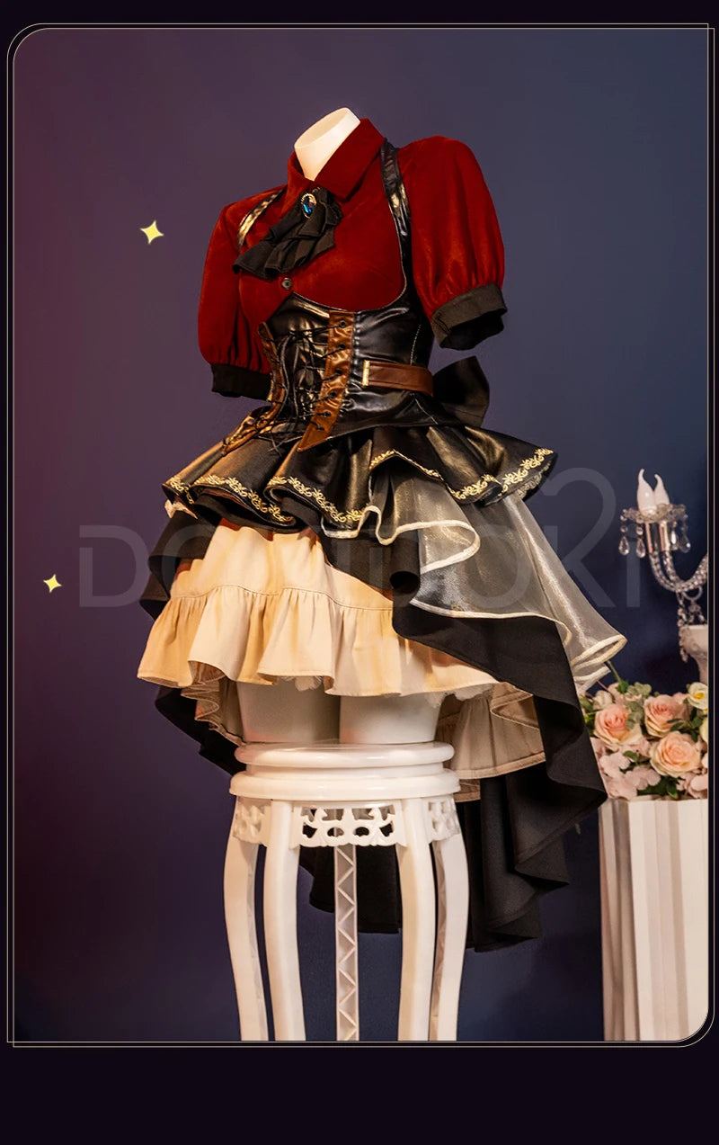 Togawa Sakiko Wakaba Mutsumi Uika Umiri Nyamu Cosplay BanG Dream! Ave Mujica【S-2XL】DokiDoki-R Plus Size