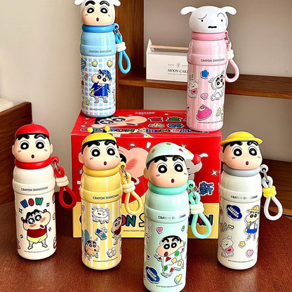 Original Crayon Xiaoxin Insulated Cup Blind Box Cute Large Capacity Portable Water Cup Christmas Surprise Girl Gift Mystery Box