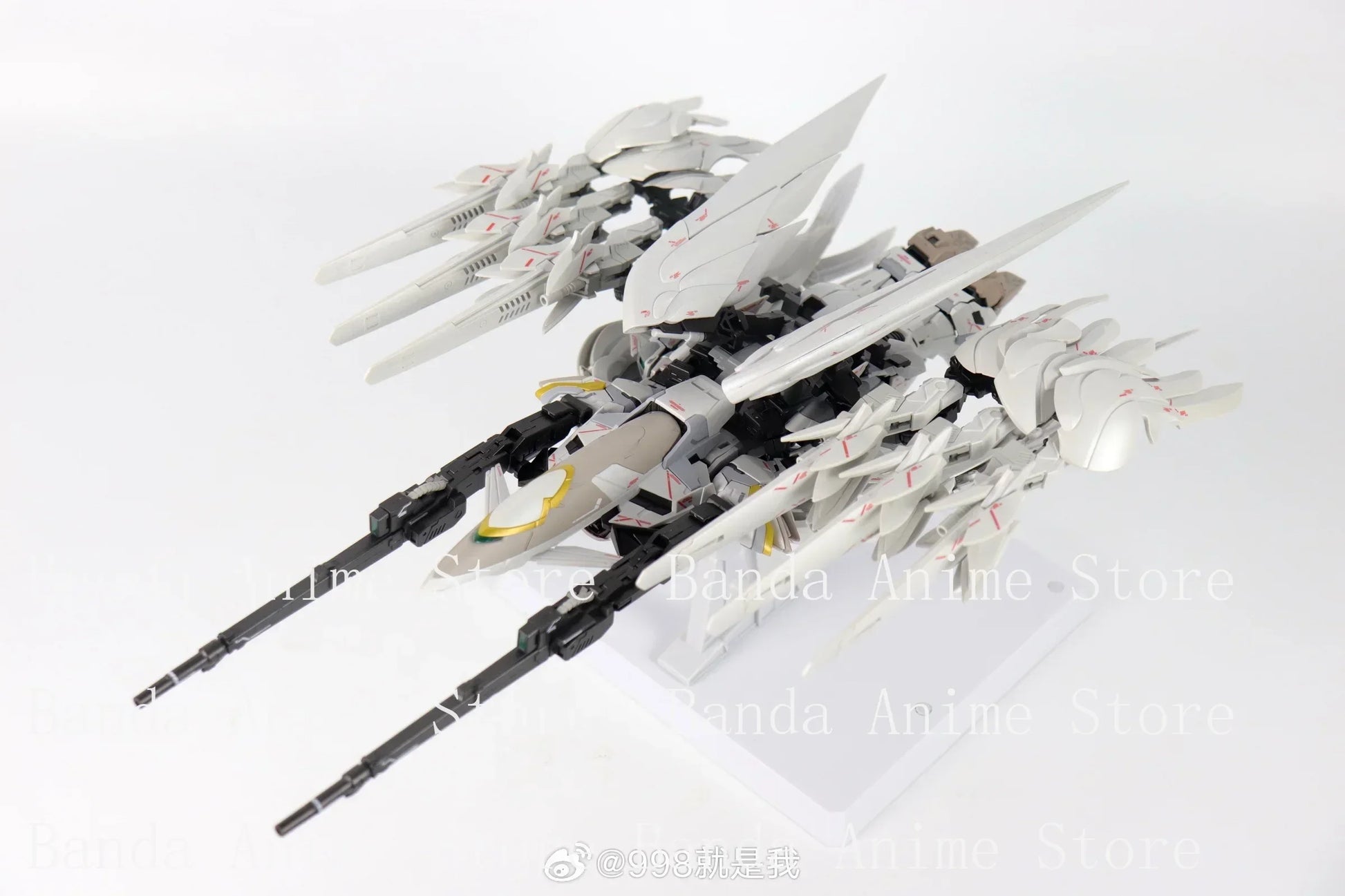 Daban 8827 MG 1/100 Wing Snow White Prelude Fix Model Kit XXXG-00YSW Assembly Action Figure Plastic Custom Toy